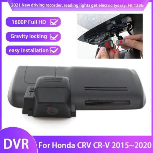 New! car driving recorder Easy to install For Honda CRV CR-V 2015~2020 Car DVR Wifi Video Recorder Dash Cam Camera Full hd 1600P