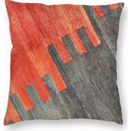 Vintage Kilim Navaho Weave Aztec Textile Cushion Cover Home Decorative Bohemian Turkish Persian Tribal Ethnic Art Throw Pillow