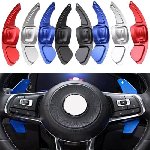 Replacement Steering Wheel DSGShifter Extended Shift Paddles For Volkswagen Golf 7 7.5 MK7 2015-2019 Car Styling Accessories 2pc