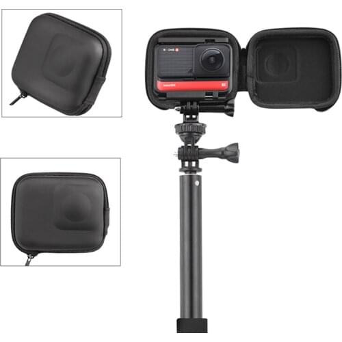 Mini Camera Case Portable Protective Case Storage Bag for Insta360 ONE R 4K Edition Camera Accessories