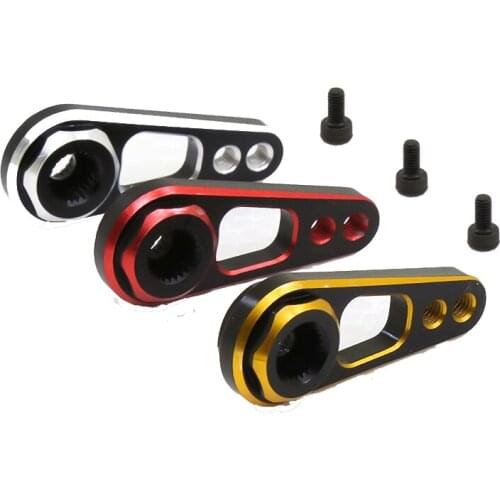 1Set 25T Anti-slip Metal Steering Gear Arm For 1/10 RC Climbing Car TRX-4 Modified DW01