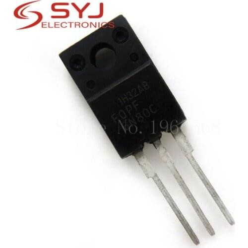 10pcs/lot FQPF6N80C 6N80C 6N80 TO-220F In Stock