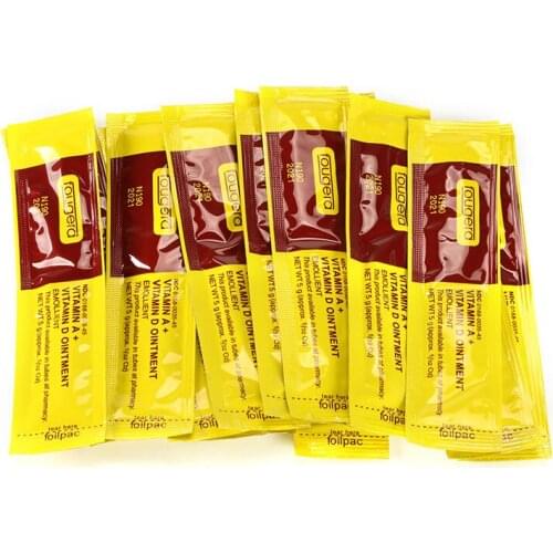 100 pcs/lot Tattoo Fougera Recovery Cream Vitamin A+Vitamin D Ointment Tattoo Repairing Cream Tattoo Aftercare