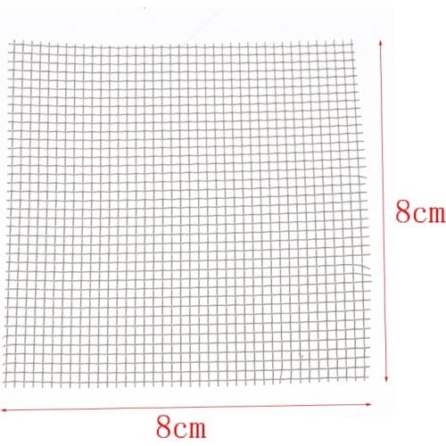 10x Aquarium Tank Stainless Steel Mesh Pad Plants Moss Net