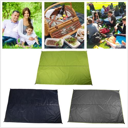 2.1*1.5m Awning Sun Shelter Ultralight Tarp Camping Mat Tent Travel Picnic Hiking Mat Tent Cloth Tent Camp Mat Accessories