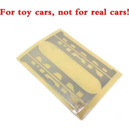Door Decoration Stickers for 1/14 Tamiya RC Truck Trailer tipper MAN TGX Car Diy Parts