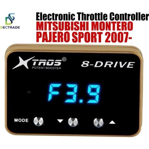 Car Electronic Throttle Controller Racing Accelerator Potent Booster For Mitsubishi Montero Pajero Sport 2007- Tuning Parts