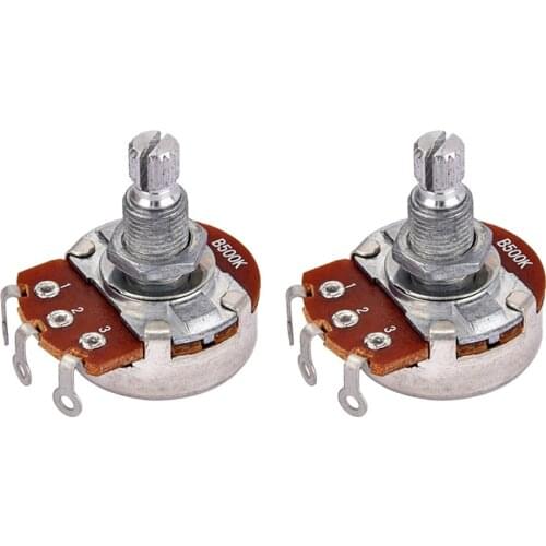 B500K Audio Tone Potentiometer Pot For E Bass Accessories Pack Of 10