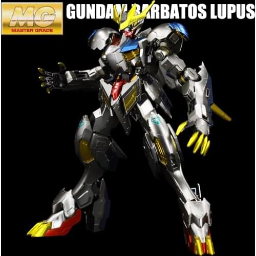 BANDAI TV 1/100 ASW-G-08 Gundam Barbatos Metallic Colored Sirius Rex Advanced Emperor New Form (Action Toy Figures)