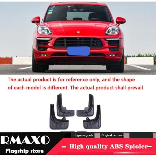 For Porsche MACAN 2014-2019Mudflaps Splash Guards Front With the color and rear Mud Flap Mudguards Fender Modified special