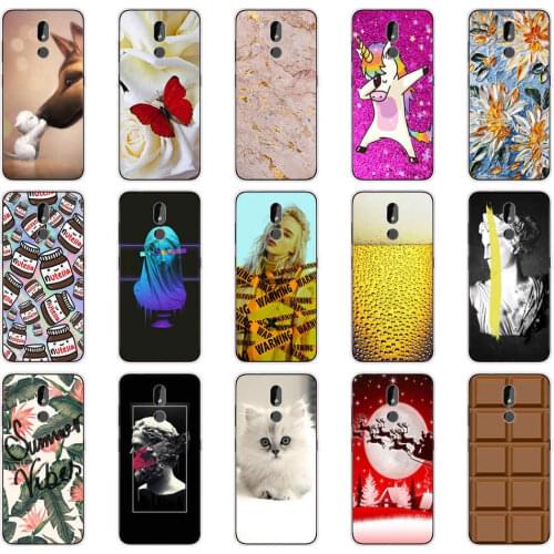 Cartoon Case For Nokia 3.2 Soft Silicone Back Cover For Nokia 3.2 Case