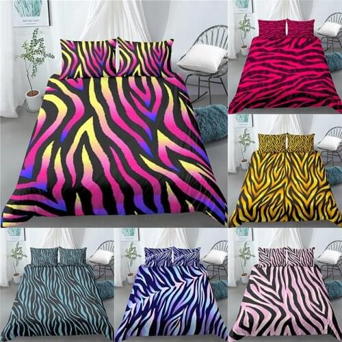 Home Living Luxury 3D Veins Print 2/3Pcs Comfortable Duvet Cover PillowCase Bedding Sets Queen and King EU/US/AU Size