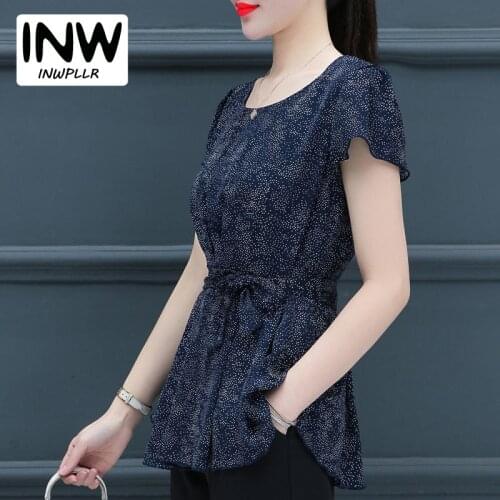 Блузки с баской INWPLLR China At AliExpress