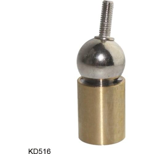 KD516 Socket connection for 3d printer Steel ball Brass rod end with thread hole permanent magnet universal magnetic ball joint