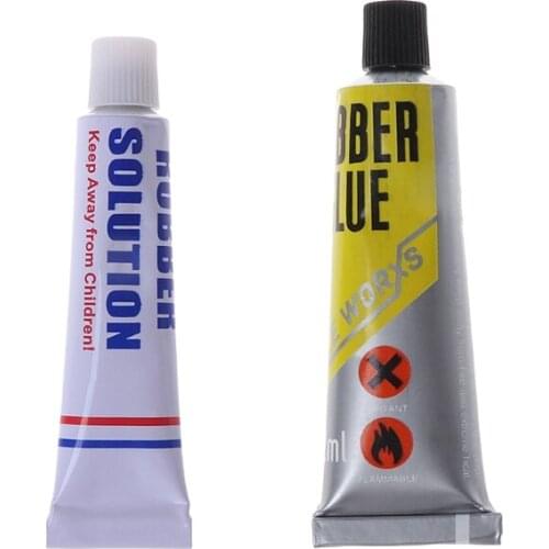 Bicycle Tire Repair Glue 5ml/12ml Portable Mountain Bike Cement Rubber Solution