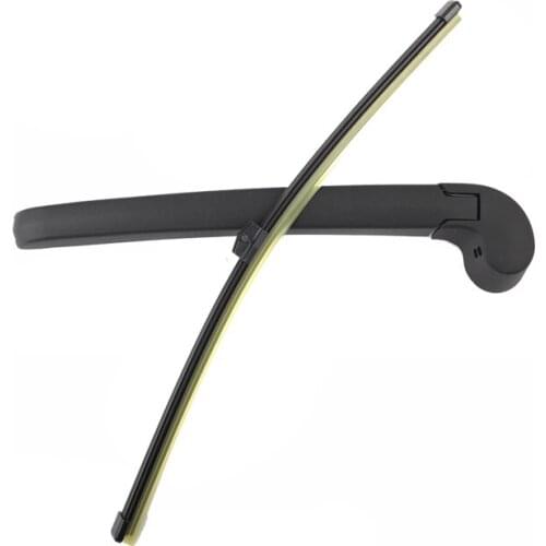 16" Rear Wiper Blade and Arm Set For Audi Audi Q3 8U 2011-2015 back Windshield windscreen wiper