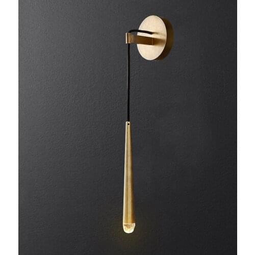 Postmodern Nordic Minimalist Personality Lamp Living Room Bedroom Bathroom Background Mirror Front Wall Lamps G4