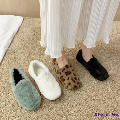 Moccasin Shoes Women Loafers Fur 2019 Fashion Womens Round Toe Autumn Casual Female Sneakers Slip-on Moccasins Boat Nurse