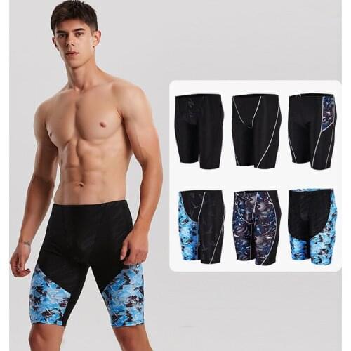 Mens Swimming Trunks Beach Shorts Boxer Briefs Men Male Swim Pool Swimsuit Swimwear Bathing Pants Suit maillot de bain homme
