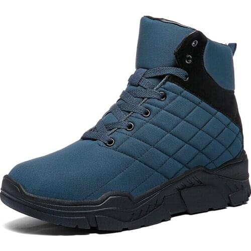 Mens Snow Boots 2020 New Vintage Style Fashion Man Boots Shoes Men Casual Boots Winter Design Ankle Boots for Men