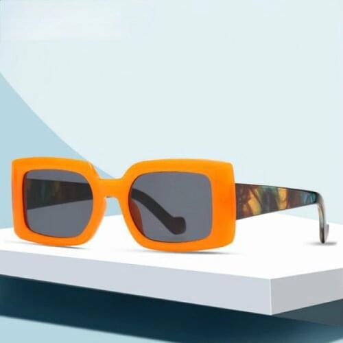 New Style Party Frame Colorful Modern INS Wind Sun Glasses Cool Small Frame Male Womens Fashion Fashion Sunglasses