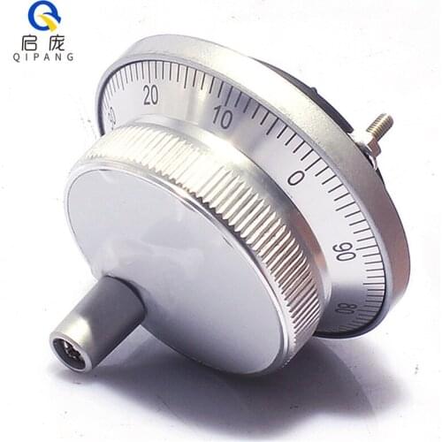 QIPANG CNC Pulser Handwheel 5V 60mm Manual Pulse Generator 4pins 6pins handwheel