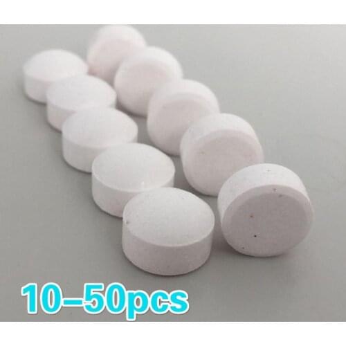 50pcs Universal Coffee Machine Effervescent Tablet Kitchen Accessories Cleaning Effervescent Tablet Descaling Decalcification