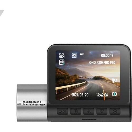 V50 Video Recorder Dash Cam G Sensor Wifi Dash Camera Single Lens Dash Cam Car DVR 24H Parking Camera Front