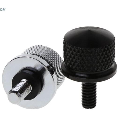 High Quality Black/Silver Aluminum alloy Seat Bolt Billet for street Glide Motorcycle Accessories 13MF