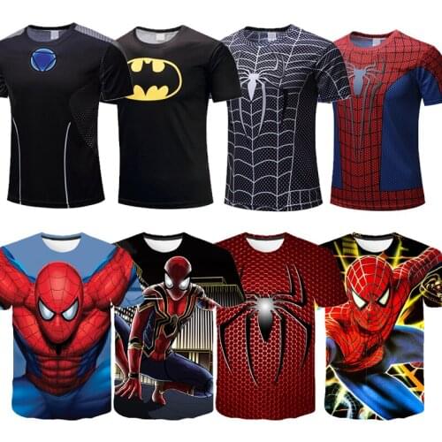 MARVEL Women Tshirt Children T Shirts Boys Clothes Spidey T-Shirt Baby Boy Tee Summer Kids T-Shirt Fashion Streetwear Tops