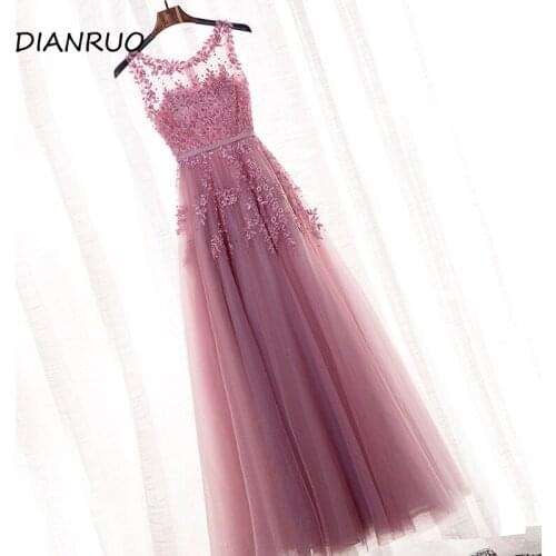 New Summer Banquet Bridesmaid Dress Long Bride Wedding Dress Birthday Party Graduation Prom Female Toast Prom Dress A005