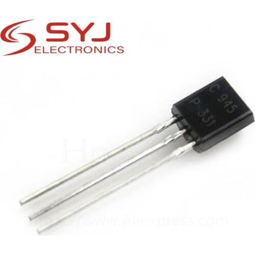 100pcs/lot C945 2SC945 Triode to-92 50V/0.1A/0.5W/250MHZ Wholesale Electronic In Stock
