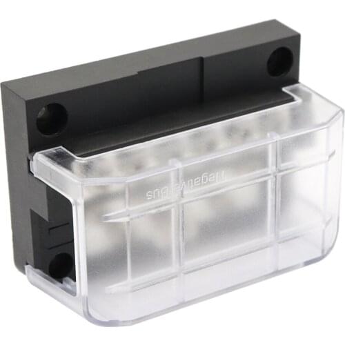 12 Point Terminal Junction Block Power Post Set Distribution Buss Bar 100 A