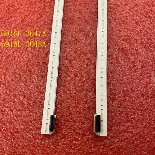 2pcs LED Backlight Strip For LG 55UJ651V 55UK6950PLB 55UJ6540 55UK6500 55UK6500PLA 6922L-0216A 6916L-3047A 3048A LC550EGG FK M4