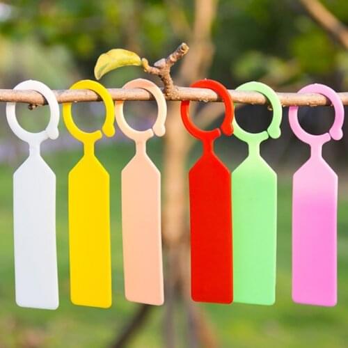 20Pcs Waterproof Plant Labels Home Flowers Tags Greenhouse Orchard Plastic Plant Tags Garden Tools Reusable Seedling Labels
