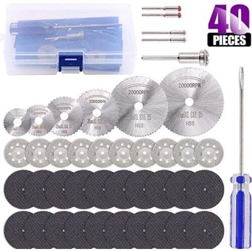 40PC cutting disc box set electric grinder crane grinder accessories combination grinding, polishing and cutting