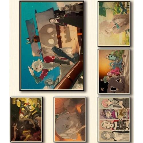 48 Designs JACKJEANNE Kraftpaper Poster Artwork Fancy Wall Sticker for Coffee House Bar volume 1