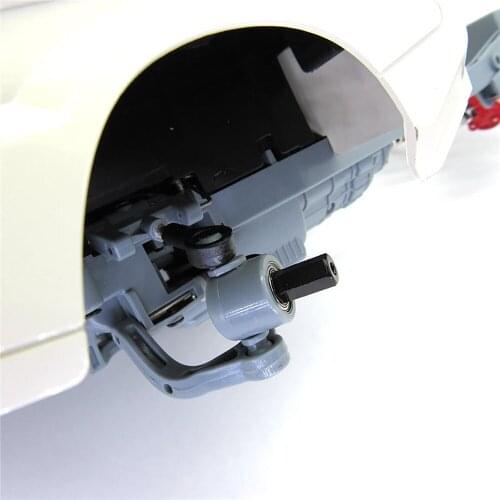 5MM Connecting Shaft with gasket Coupling Adapter Wheel Hub Extension for WPL D12 RC Car Accessories