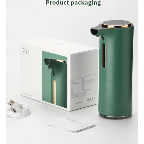 Automatic Induction Soap Dispenser Foam Mobile Phone Hand Sanitizer Smart Household Charging Contact-free Disinfection Wall Hang