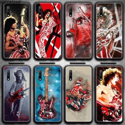Eddie Van Halen Phone Case for Huawei Honor 30 20 10 9 8 8x 8c v30 Lite view 7A pro