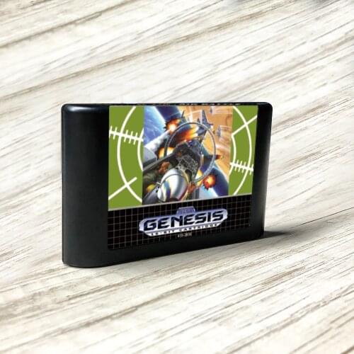 G-LOC Air Battle - USA Label Flashkit MD Electroless Gold PCB Card for Sega Genesis Megadrive Video Game Console