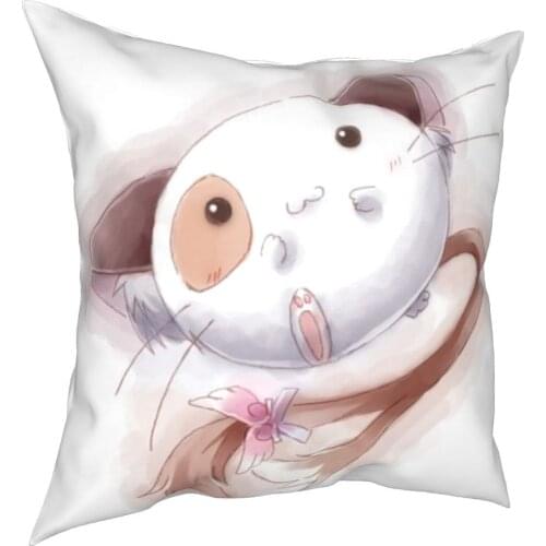 Small dumpling cotton pillow case pillow home home decoration sofa seat decoration car pillow case 45 * 45cm