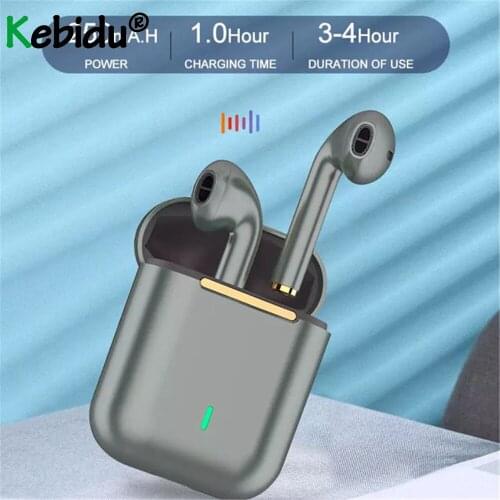 Kebidu TWS Wireless Bluetooth Earphones Earbuds For Mobile phone Noise Cancelling Endurance Headsets Handsfree Headphones Newly