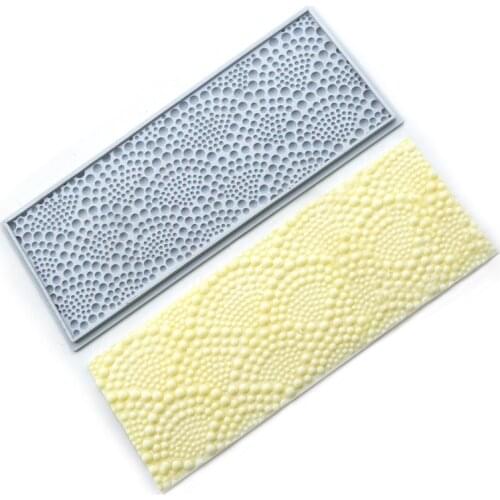 Meibum New Style Pearl Border Decorating Fondant Cake Mold Wedding Pastry Paste Sugar Craft Chocolate Mould Baking Tools