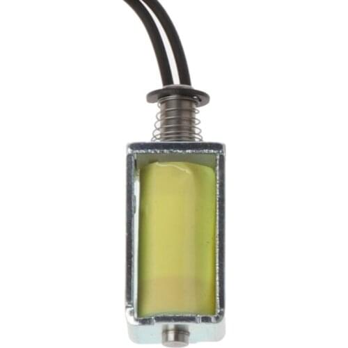 Micro Mini Solenoid Valves Electromagnet Open Frame DC 12V Push-Pull Type Magnet