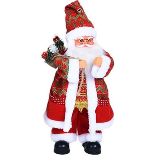 Cute Gift for Kids&Adults Plastic Toy Kids Game Electric Santa Claus Creative Supplies for Age 3 Kids/Adults
