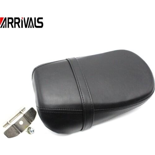 Motorcycle Black Leather Passenger Seat Rear Seat For Kawasaki Vulcan 650 VN650 VN 650