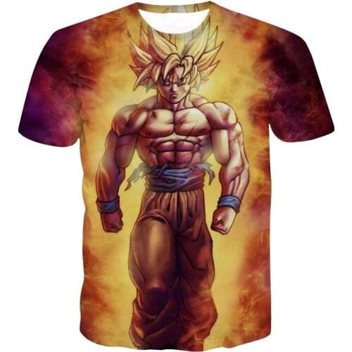 Mens 3D T Shirt 2021 New Z Ultra Instinct Goku High Quality God Blue Vegeta Print Cartoon Summer Top Tees T-shirt Plus Size