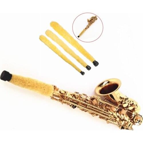 Soft Durable Cleaning Brush Cleaning Mat Saver For Alto Tenor Soprano Saxophone Woodwind Instrument Parts And Accessories