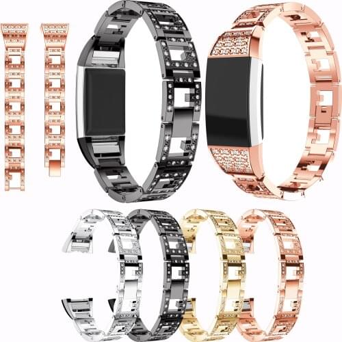 For Fitbit Charge 2 frontier/classic fashion Japanese steel watch band for Fitbit Charge 2 fashion smart watch strap accessories